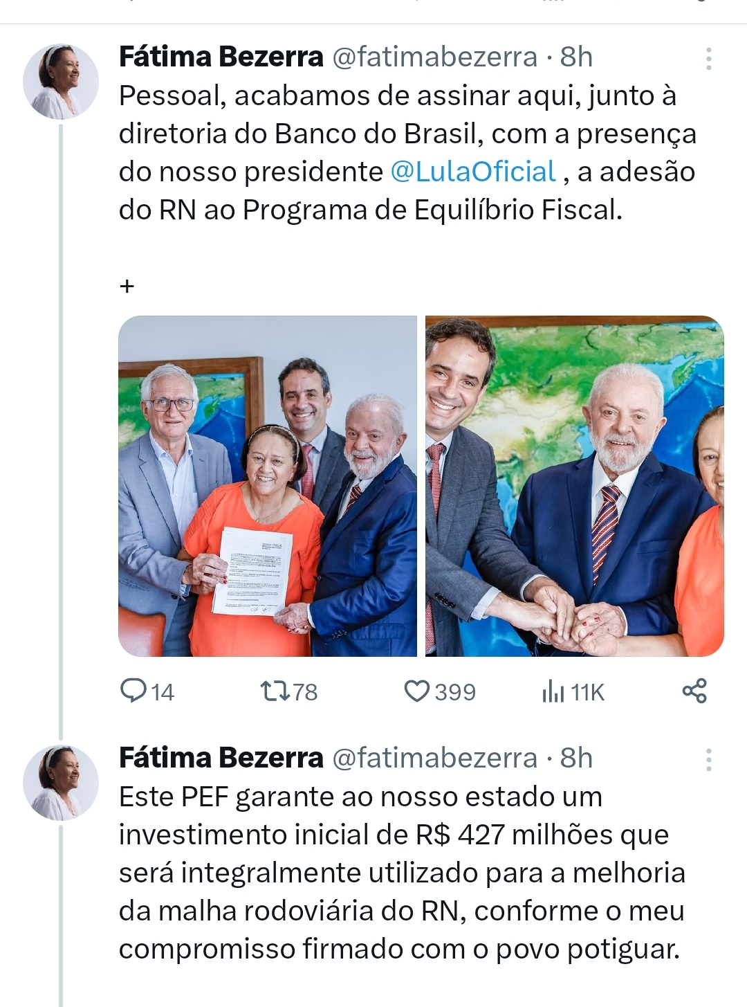 Fátima Bezerra Rodovias RN_Jornal da Política