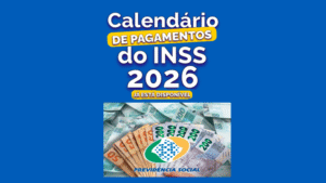 Calendario de pagamentos do INSS 2026 1